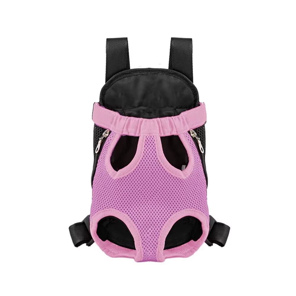 Portable Breathable Cat Bag Pet Travel Tote Bag Backpack for Carrying Pets on Both Shoulders Outdoor Travel Set for Cats and Dog